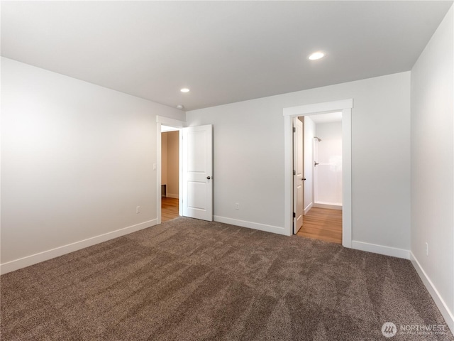 10 Salmon Dr, Wenatchee, WA 98801 - unfurnished bedroom with carpet floors, recessed lighting, and baseboards