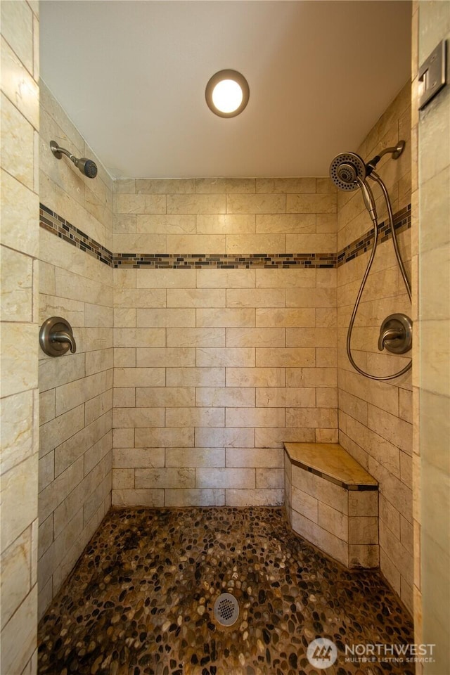 204 76th St SE, Everett, WA 98203 - full bathroom featuring a tile shower