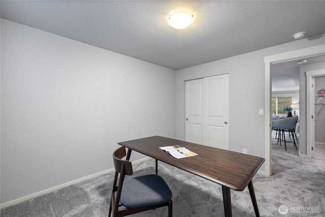 5822 N 35th St Unit C9, Tacoma, WA 98407 - office area featuring light carpet and baseboards