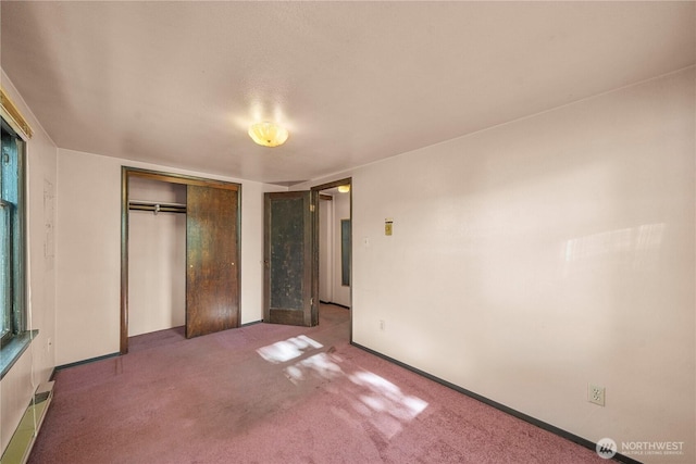 1416 S 88th St, Tacoma, WA 98444 - unfurnished bedroom featuring a closet, carpet flooring, and baseboards