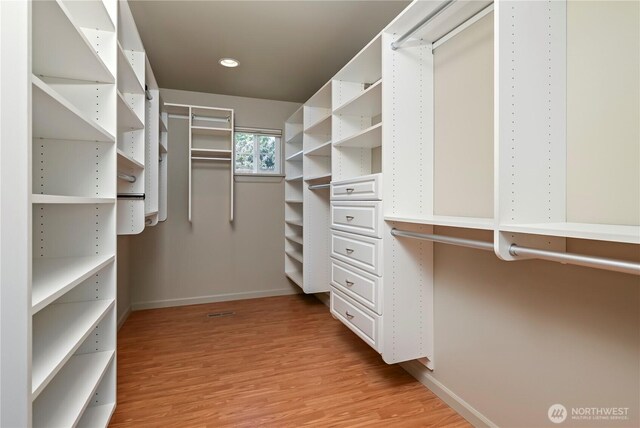 1257 Canterbury Ln, Oak Harbor, WA 98277 - walk in closet featuring light wood finished floors