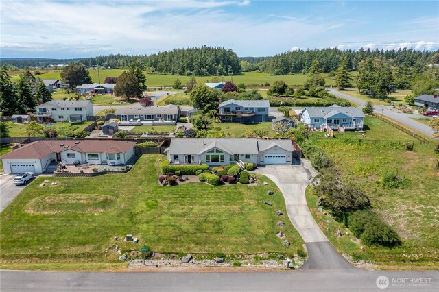 1257 Canterbury Ln, Oak Harbor, WA 98277 - aerial perspective of suburban area