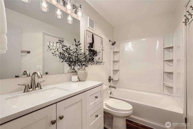 6268 137th Pl NE Unit 244, Redmond, WA 98052 - full bathroom featuring vanity, tub / shower combination, and toilet