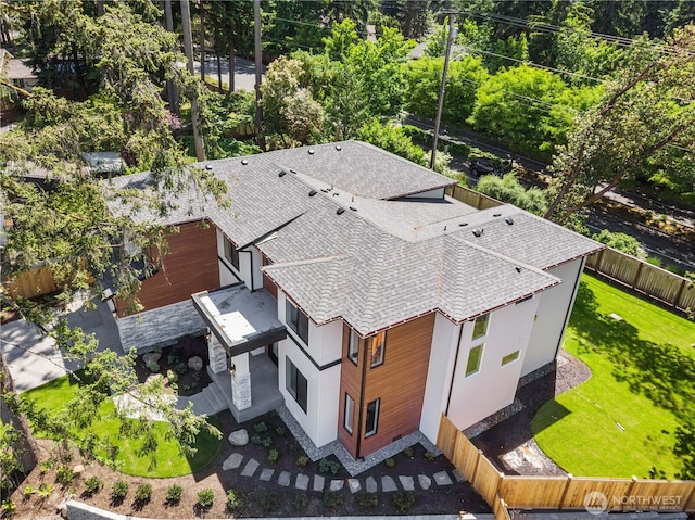 14511 SE 21st Pl, Bellevue, WA 98007 - view from above of property