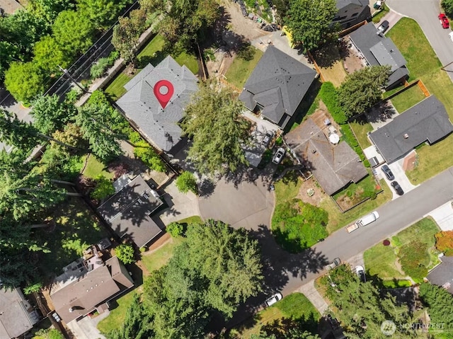 14511 SE 21st Pl, Bellevue, WA 98007 - aerial view of residential area