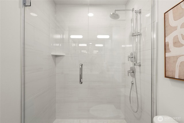 3609 Linden Ave N, Seattle, WA 98103 - full bathroom with toilet and a stall shower