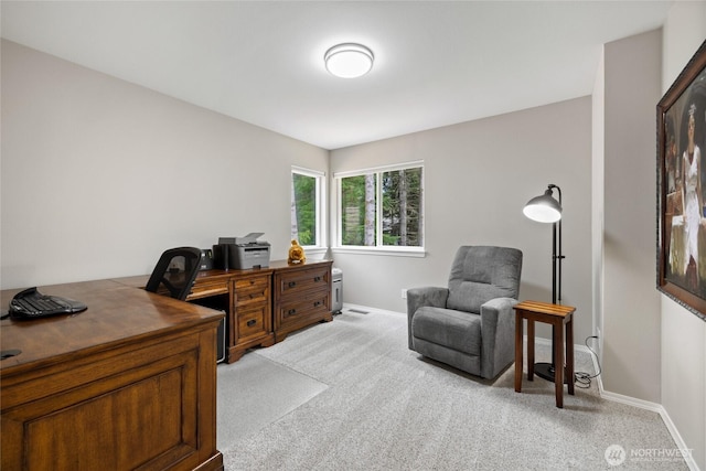 6579 Gleneagle Ave SW, Port Orchard, WA 98367 - office area with light colored carpet and baseboards