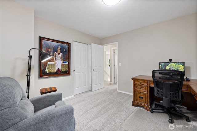 6579 Gleneagle Ave SW, Port Orchard, WA 98367 - carpeted home office with baseboards