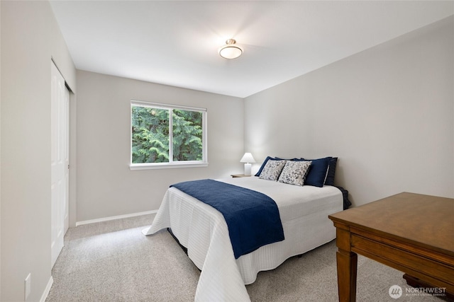 6579 Gleneagle Ave SW, Port Orchard, WA 98367 - carpeted bedroom featuring baseboards and a closet