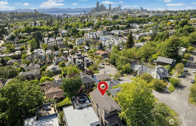 1109 30th Ave S, Seattle, WA 98144 - aerial perspective of suburban area with a mountainous background