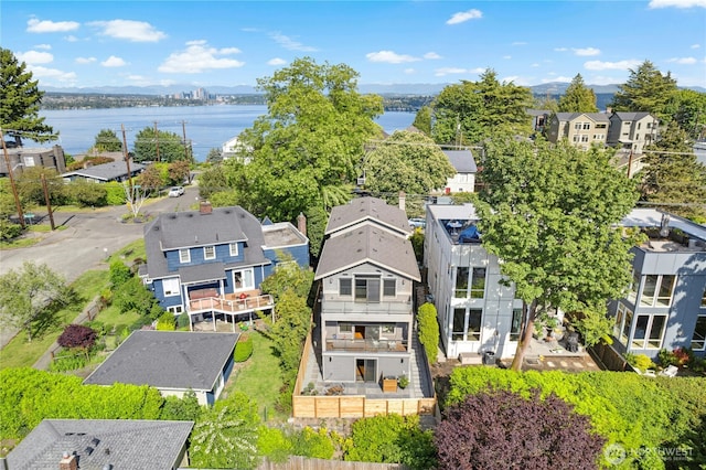 1109 30th Ave S, Seattle, WA 98144 - aerial perspective of suburban area featuring a nearby body of water