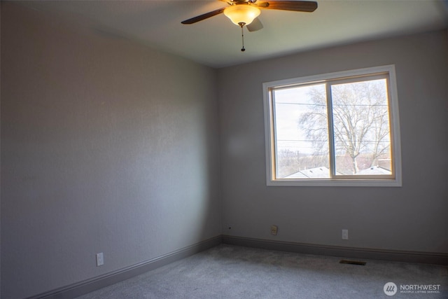 1001 Jacquelyn St, Milton-Freewater, OR 97862 - carpeted empty room featuring ceiling fan and baseboards