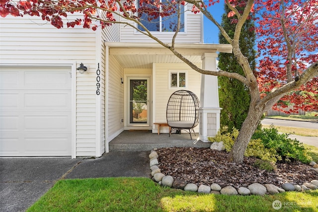 10096 Terra Glenn St SE, Yelm, WA 98597 - view of exterior entry featuring a porch
