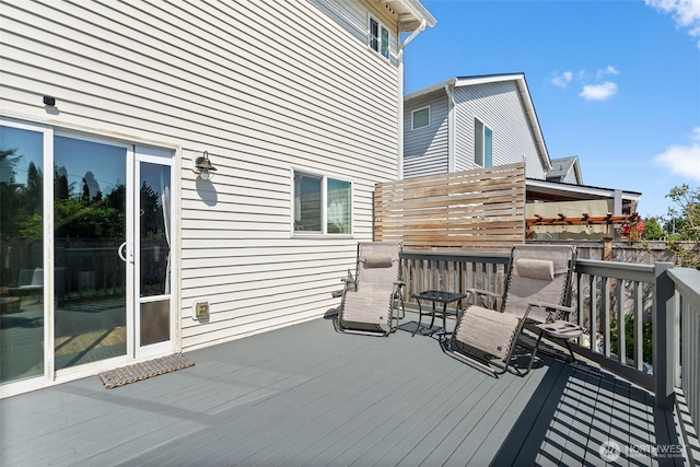 10096 Terra Glenn St SE, Yelm, WA 98597 - view of wooden terrace