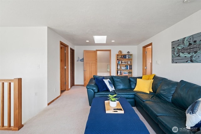 9451 E State Route 106, Union, WA 98592 - living room featuring light carpet and recessed lighting