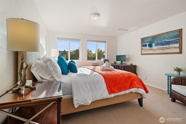 9451 E State Route 106, Union, WA 98592 - carpeted bedroom with baseboards