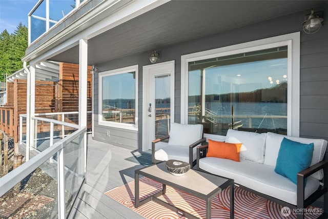 9451 E State Route 106, Union, WA 98592 - view of wooden deck
