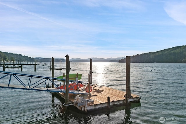9451 E State Route 106, Union, WA 98592 - dock with a water and mountain view