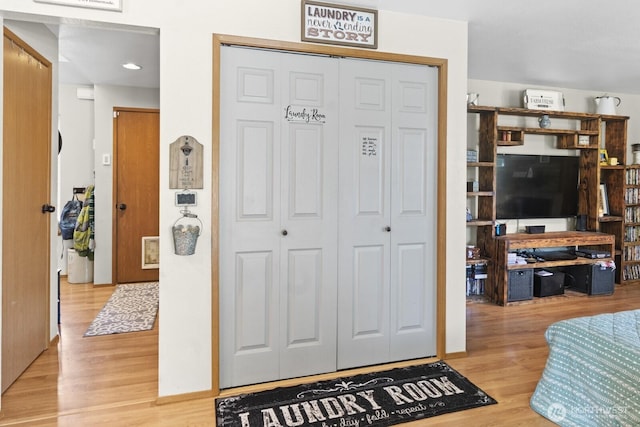 11420 232nd Avenue Ct E, Buckley, WA 98321 - entryway featuring light wood-type flooring