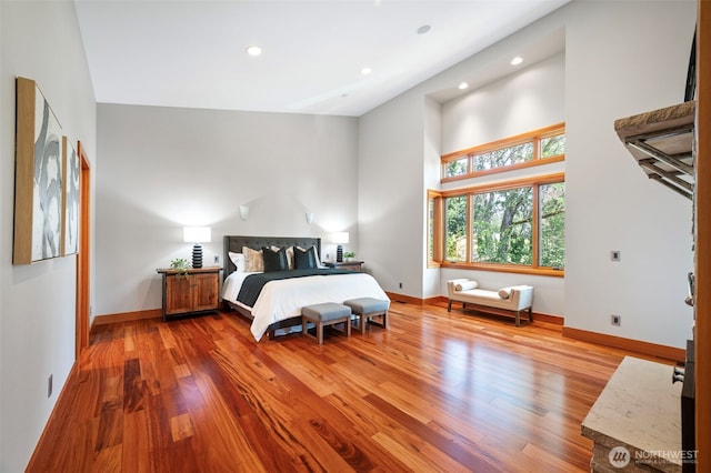 7708 Walnut St SW, Lakewood, WA 98498 - bedroom featuring wood finished floors and recessed lighting