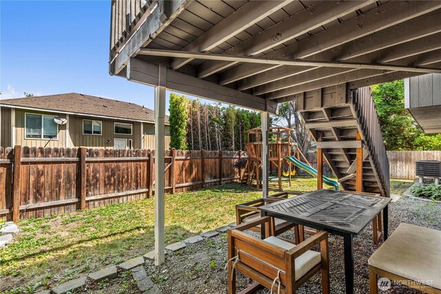 1324 Fairhaven Ave, Wenatchee, WA 98801 - view of yard with a playground