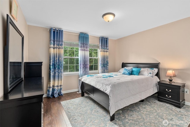13327 SE 279th Pl, Kent, WA 98042 - bedroom featuring baseboards and wood finished floors
