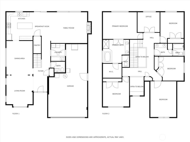 13327 SE 279th Pl, Kent, WA 98042 - floor plan / room layout