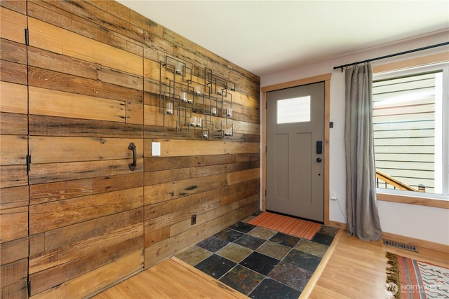 26933 NE Cherry St, Duvall, WA 98019 - foyer featuring wood walls and baseboards