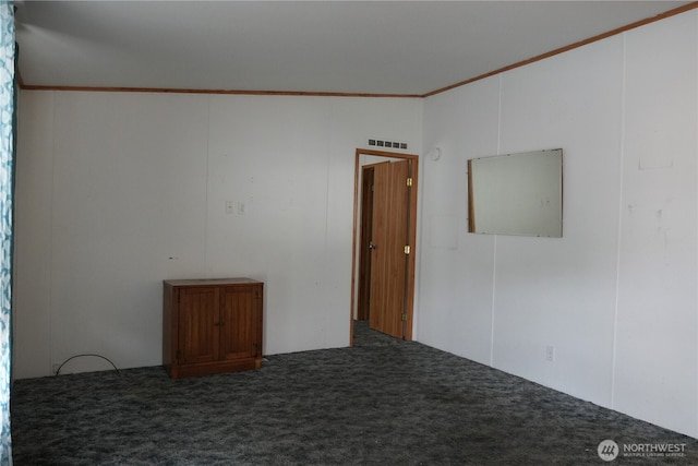 10711 62nd St E Unit 81A, Puyallup, WA 98372 - unfurnished room featuring carpet, ornamental molding, and vaulted ceiling