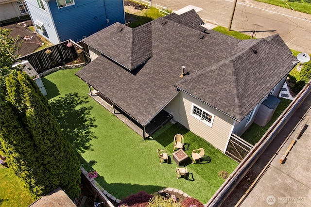 1630 Hillcrest Ave, Enumclaw, WA 98022 - view from above of property