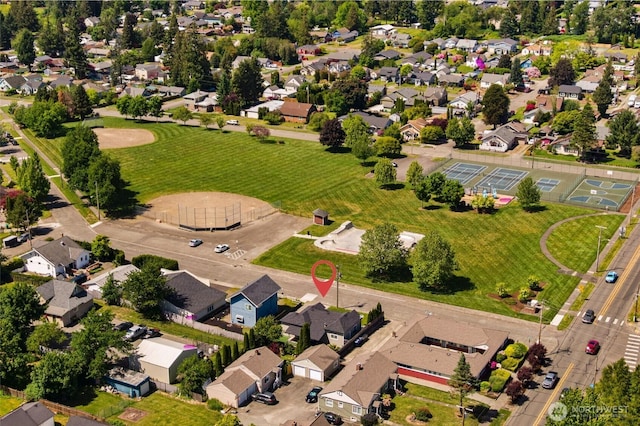 1630 Hillcrest Ave, Enumclaw, WA 98022 - aerial perspective of suburban area