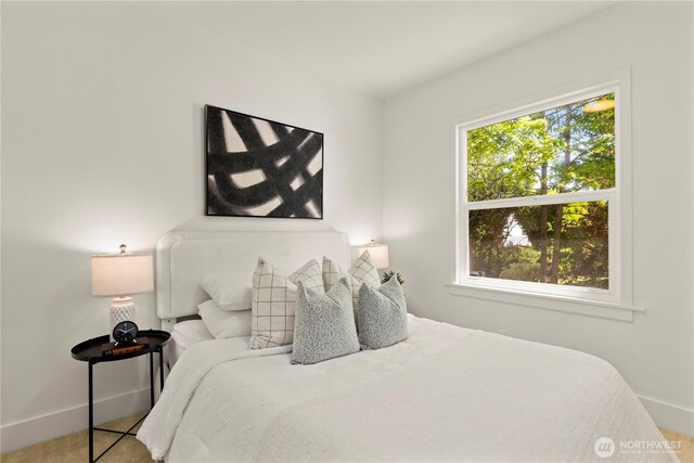 2614 E Olive St, Seattle, WA 98122 - carpeted bedroom with baseboards