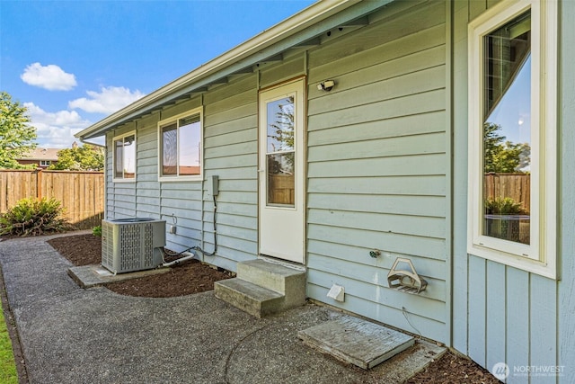 6410 151st Ave E, Sumner, WA 98390 - view of side of home with entry steps and central AC