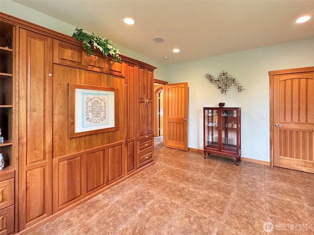 2734 Blue Mountain Rd, Sequim, WA 98362 - spare room with recessed lighting and baseboards