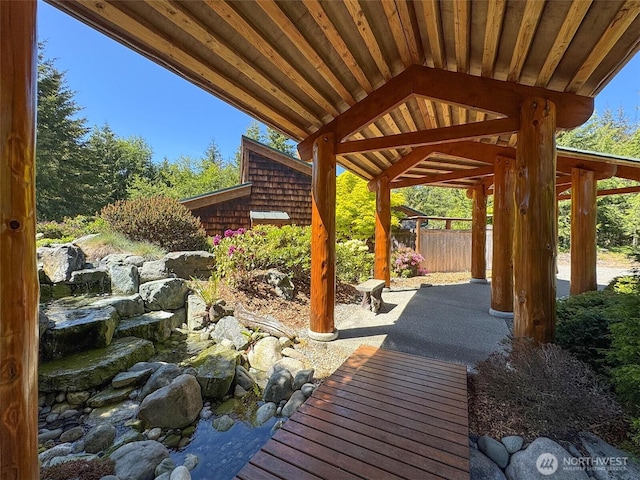 2734 Blue Mountain Rd, Sequim, WA 98362 - view of patio / terrace