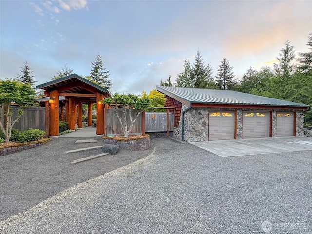 2734 Blue Mountain Rd, Sequim, WA 98362 - view of detached garage