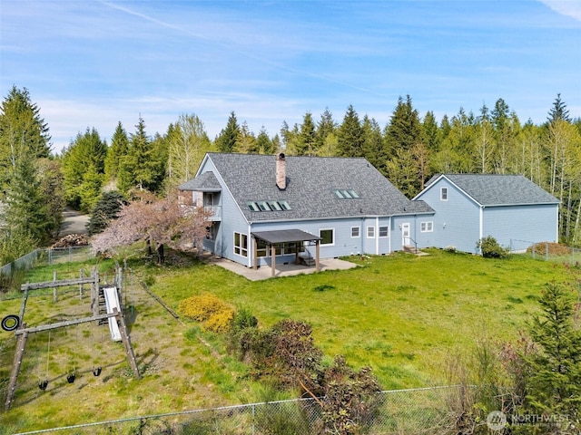 145 E Falcon Ct, Shelton, WA 98584 - view from above of property