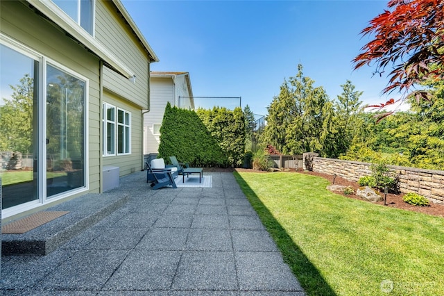 4844 Bridgeport Pl, Mukilteo, WA 98285 - view of yard with a patio