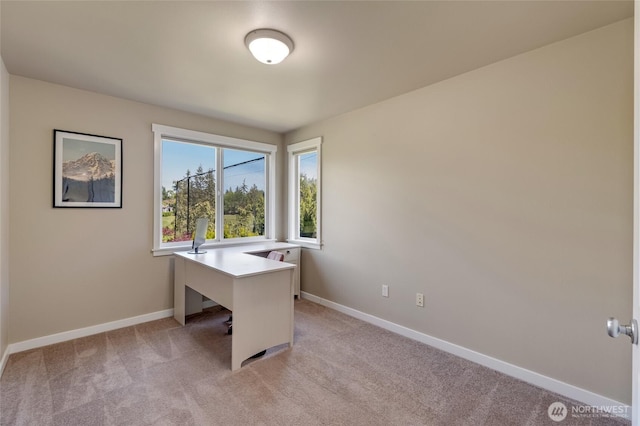 4844 Bridgeport Pl, Mukilteo, WA 98285 - unfurnished office with light colored carpet and baseboards