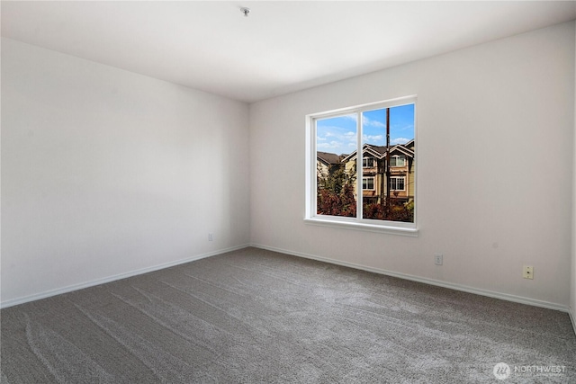 1733 NW 59th St Unit 201, Seattle, WA 98107 - carpeted spare room with baseboards and a pendent fire sprinkler