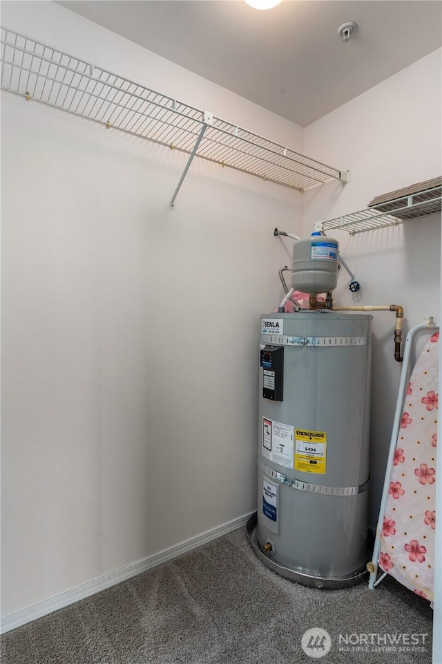 1733 NW 59th St Unit 201, Seattle, WA 98107 - utility room with water heater