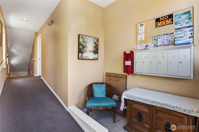 1733 NW 59th St Unit 201, Seattle, WA 98107 - hallway with baseboards
