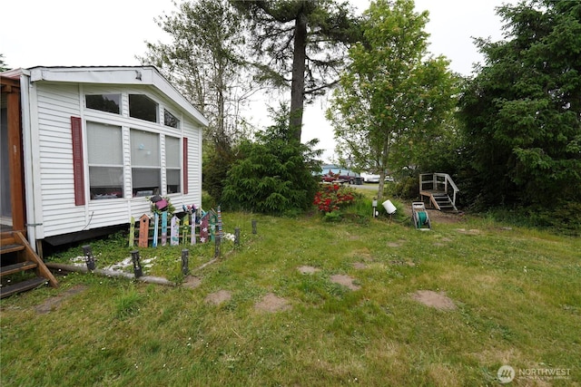 1710 254th St, Ocean Park, WA 98640 - view of grassy yard