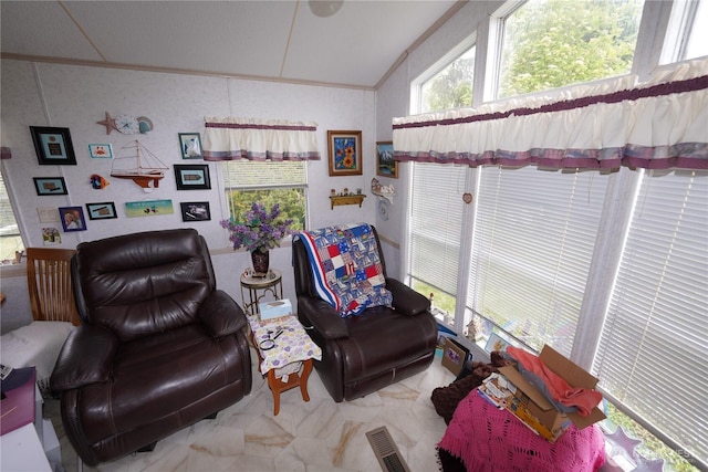 1710 254th St, Ocean Park, WA 98640 - sitting room with vaulted ceiling