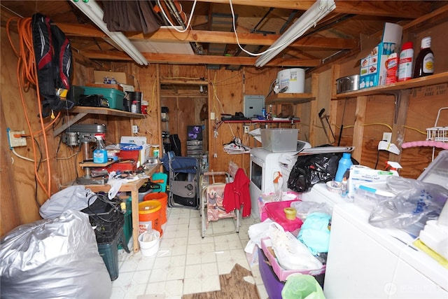 1710 254th St, Ocean Park, WA 98640 - storage room featuring separate washer and dryer