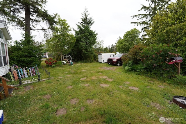 1710 254th St, Ocean Park, WA 98640 - view of green lawn