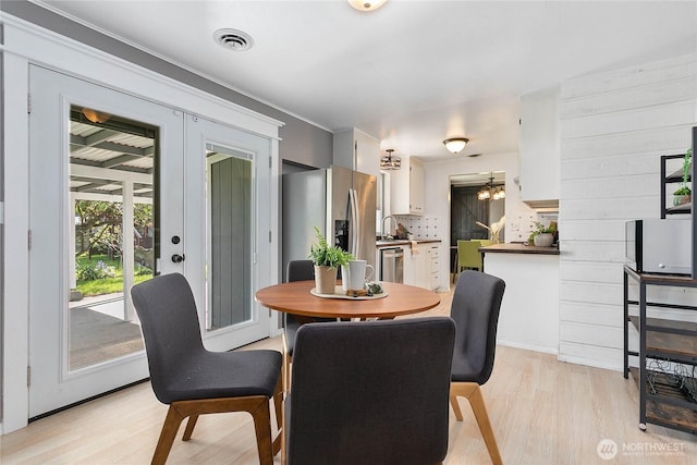 1669 Grandview Pl, Ferndale, WA 98248 - dining space featuring light wood-type flooring