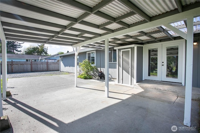 1669 Grandview Pl, Ferndale, WA 98248 - view of patio featuring french doors
