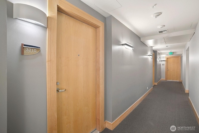 10650 NE 9th Pl Unit 3210, Bellevue, WA 98004 - hall featuring baseboards and carpet flooring
