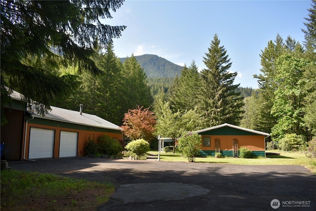 847 Cannon Rd, Packwood, WA 98361 - mountain view featuring a heavily wooded area
